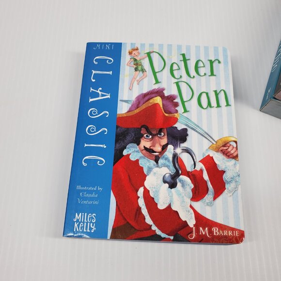 Mini Classic Lot 4 Miles Kelly Black Beauty Peter Pan Pinocchio Call Of The Wild - Picture 7 of 14